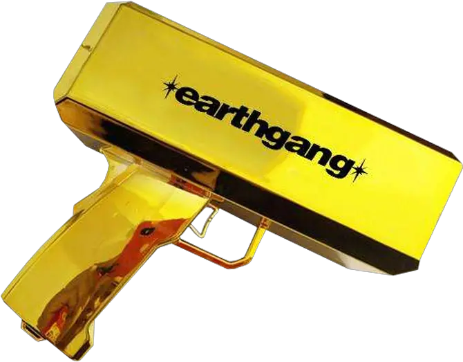 Money Gun Earthgang Gun Png Gun Transparent