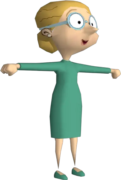 Wii Mr Beanu0027s Wacky World Irma Gobb The Models Resource Mr Bean Animated Irma Gobb Png Mr Bean Png