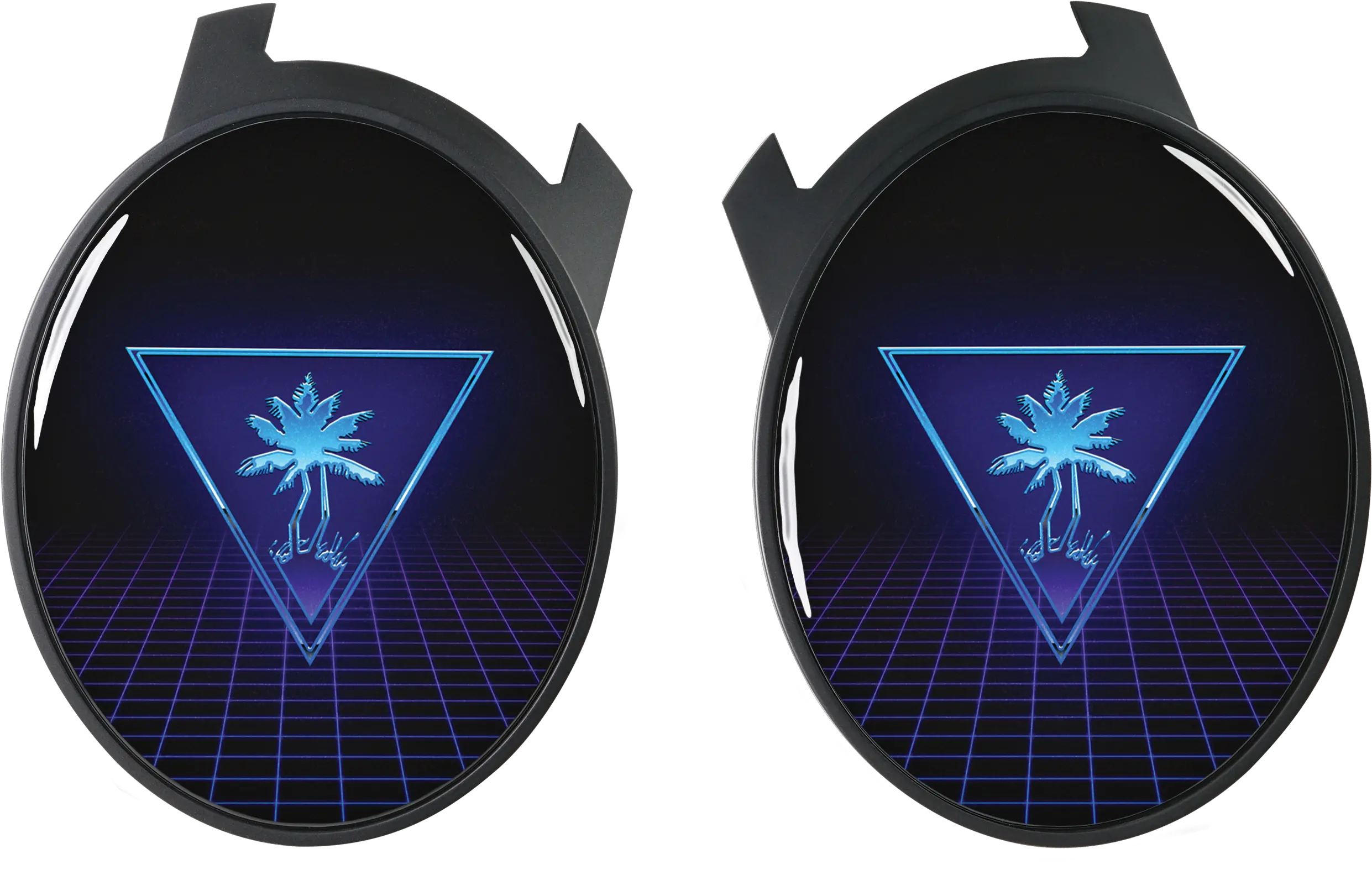 Sci Fi Triangle Elite Speaker Plates Black U2013 Turtle Beach Turtle Beach Png Sci Fi Logo