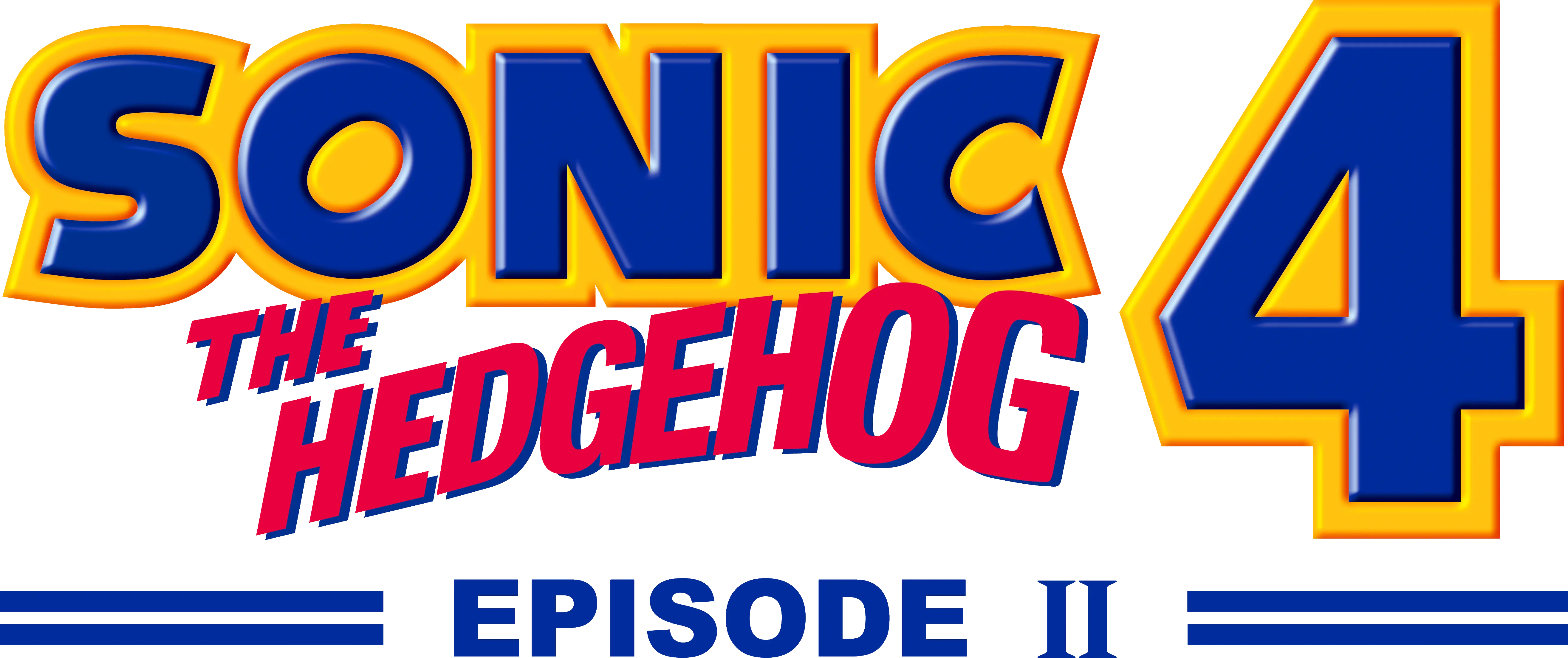 Sonic The Hedgehog 4 Episode Ii Details Launchbox Games Transparent Sonic 4 Episode 2 Logo Png Sonic Cd Logo