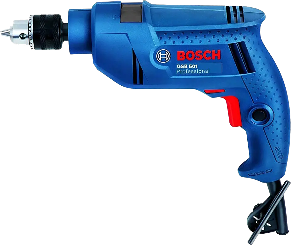 Drill Machine Png Free Image Professional Bosch Gsb 501 500 Watt Impact Drill Machine Blue Drill Png