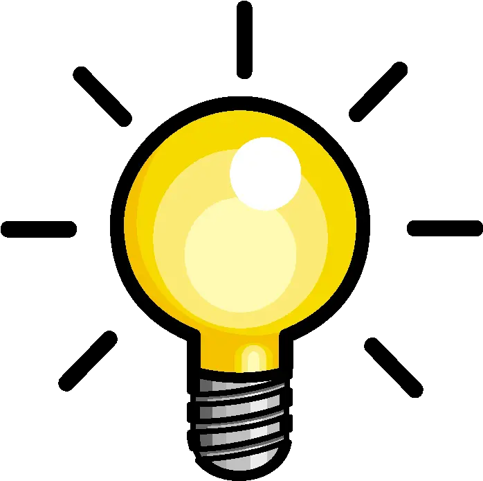 Free Light Bulb Clipart Transparent Light Bulb Cartoon Transparent Png Lightbulb Clipart Transparent