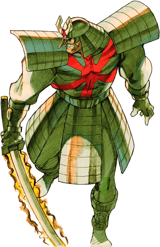Silver Samurai Marvel Vs Capcom 2 Personagens Png Jill Mvc2 Icon
