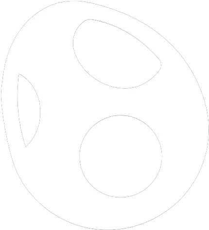 Static Comp 2 Yoshi Egg White Png Yoshi Icon