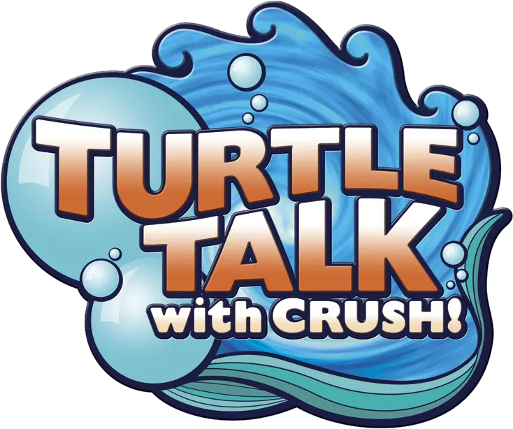 Turtle Talk With Crush Logo Transparent Disney California Adventure Turtle Talk With Crush 2020 Png Epcot Logo Png