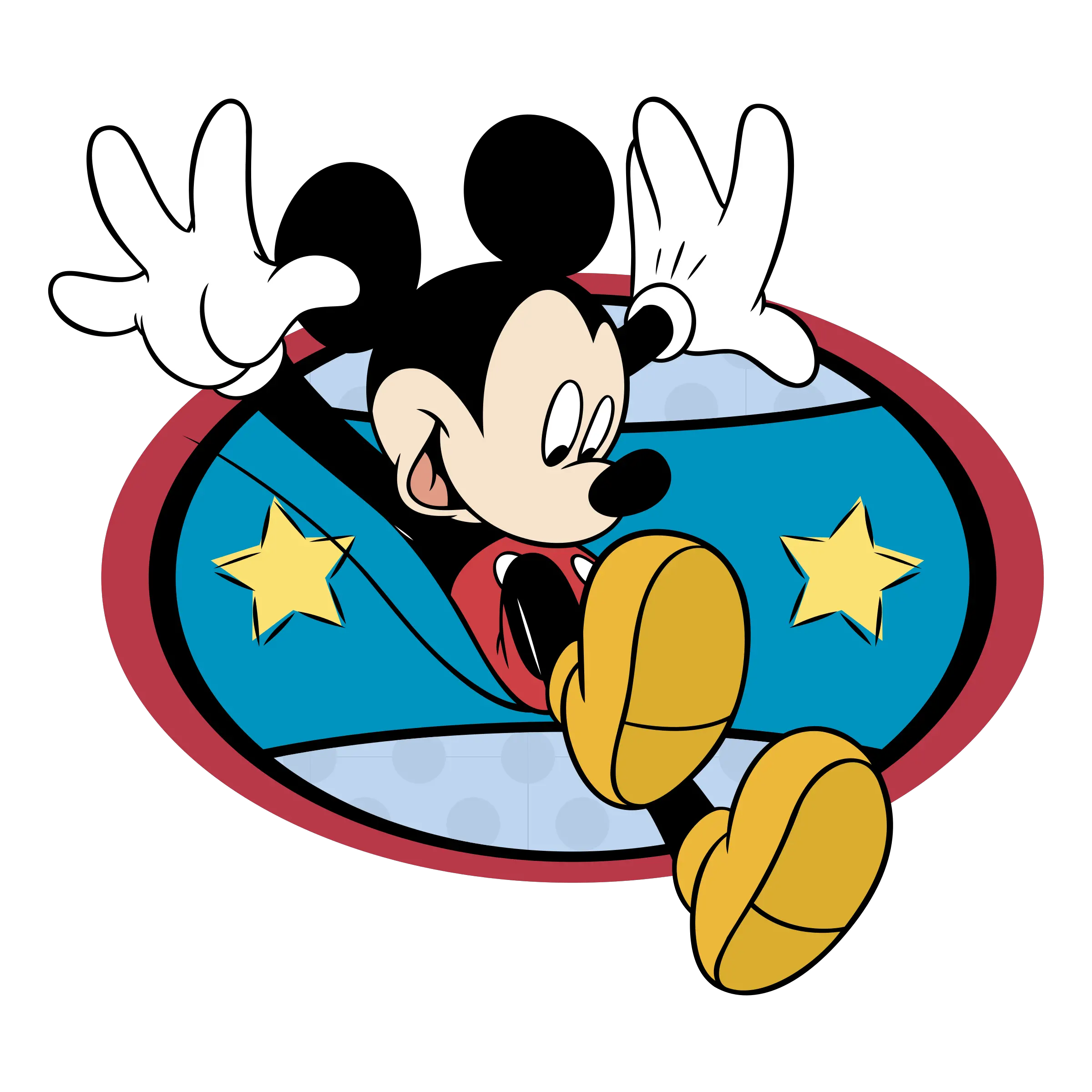 Download Hd Mickey Mouse Logo Png Transparent Mickey Mouse Mickey Mouse Vector Design Mickey Logo