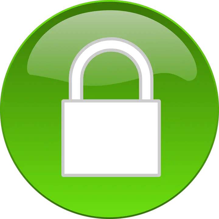 Green Lock Icon Png Clip Art Library Digital Citizenship Passwords Padlock Icon Vector