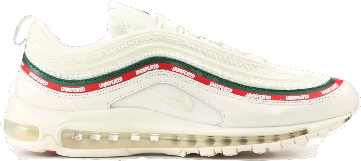 Nike Air Max 97 Ogundftd Sail Used Cream Undefeated Nike Air Max 97 Png Nike Air Max 97 Transparent