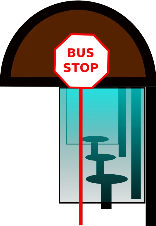 Bus Stop Seats Free Vector Graphic On Pixabay Bus Stop Clipart Png Stop Png
