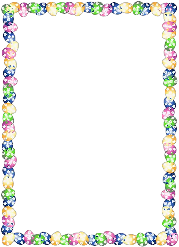 Easter Border Png Clipart All Transparent Easter Border Clipart Easter Frame Png