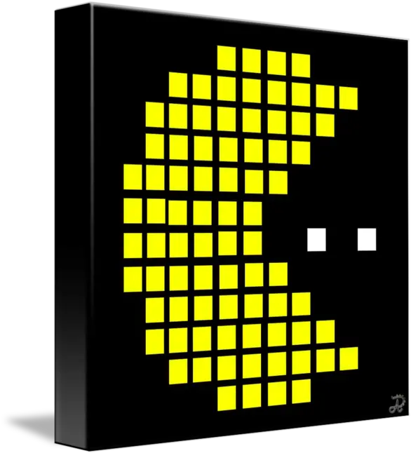 Pacman By David Guzman Minecraft Apple Logo Pixel Art Png Pac Man Icon