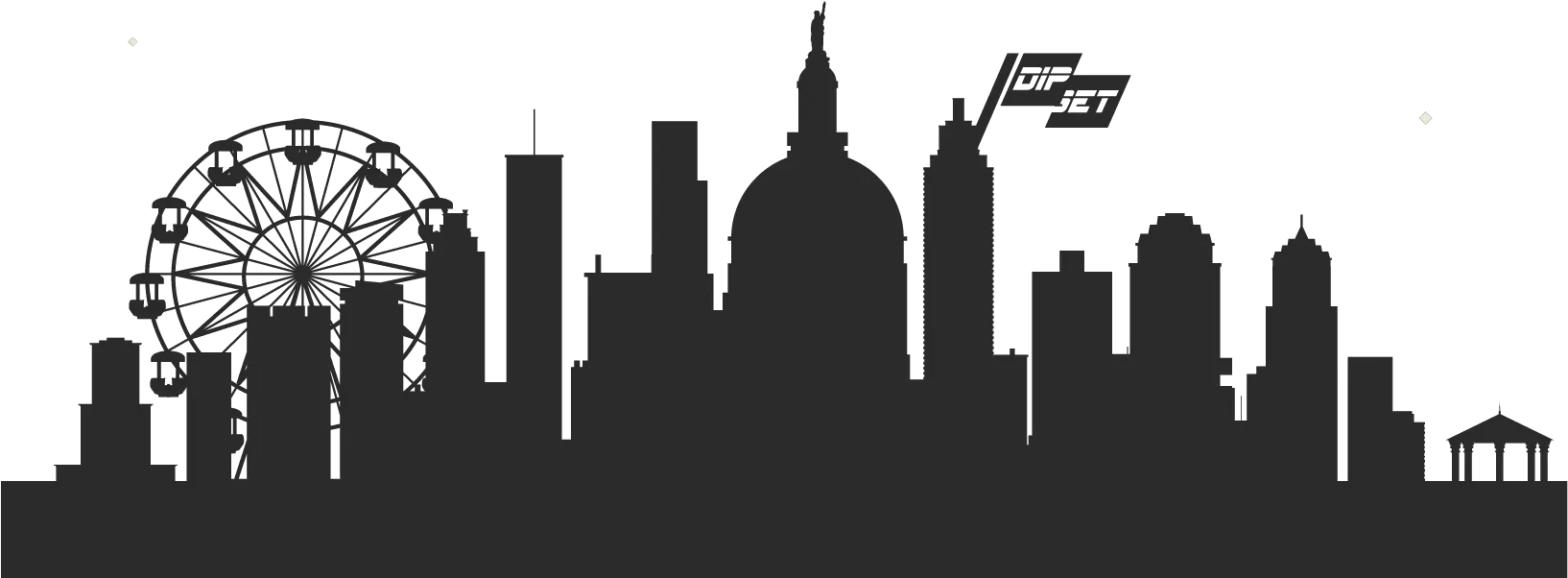 Gunshot Rumor Causes Panic Atlanta Skyline Clip Art Png Lil Wayne Png