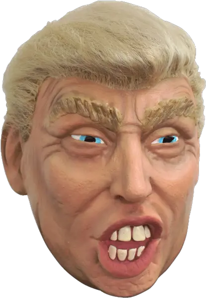 Donald Trump Mask With Hair Drawing Full Body Donald Trump Png Trump Head Transparent Background