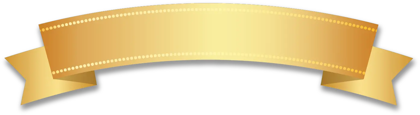 Transparent Golden Ribbon Png Curve Golden Ribbon Png png