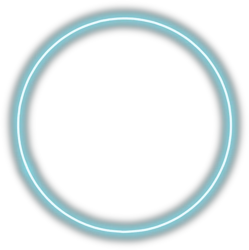 color neon round circle blue glow freetoedit Green Neon Circle Png png