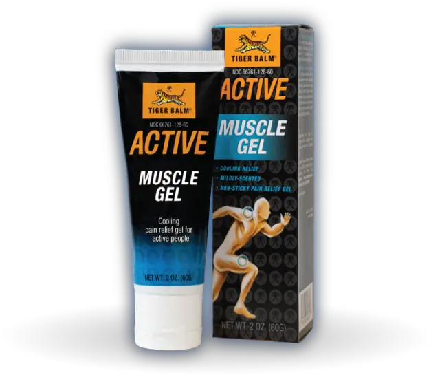 Tiger Balm Active Muscle Gel Gels And More For Pain Tiger Balm Active Muscle Gel 60g Png Tiger Claw Icon