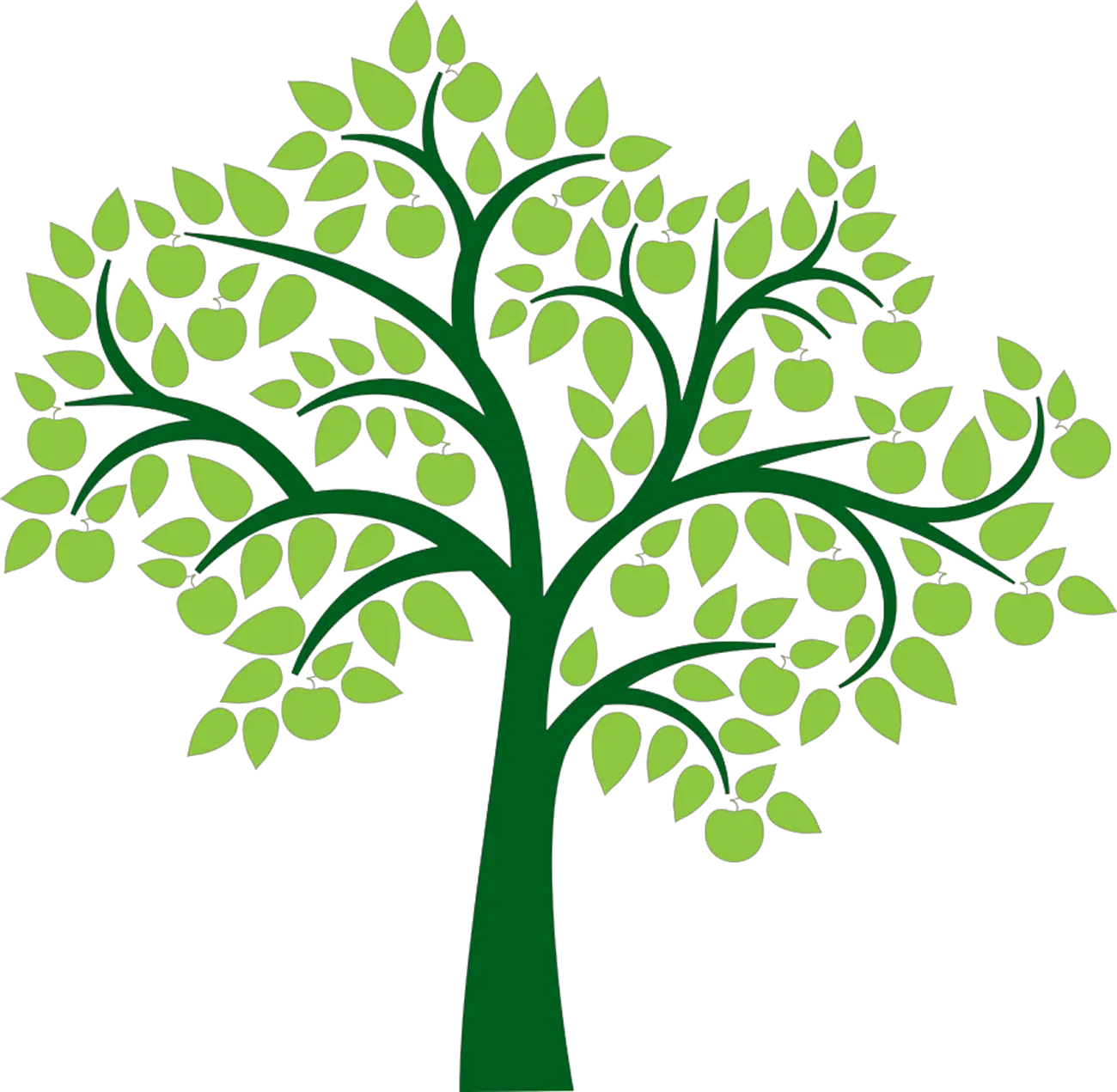 Tree Clip Art Printable Tree For Family Tree png
