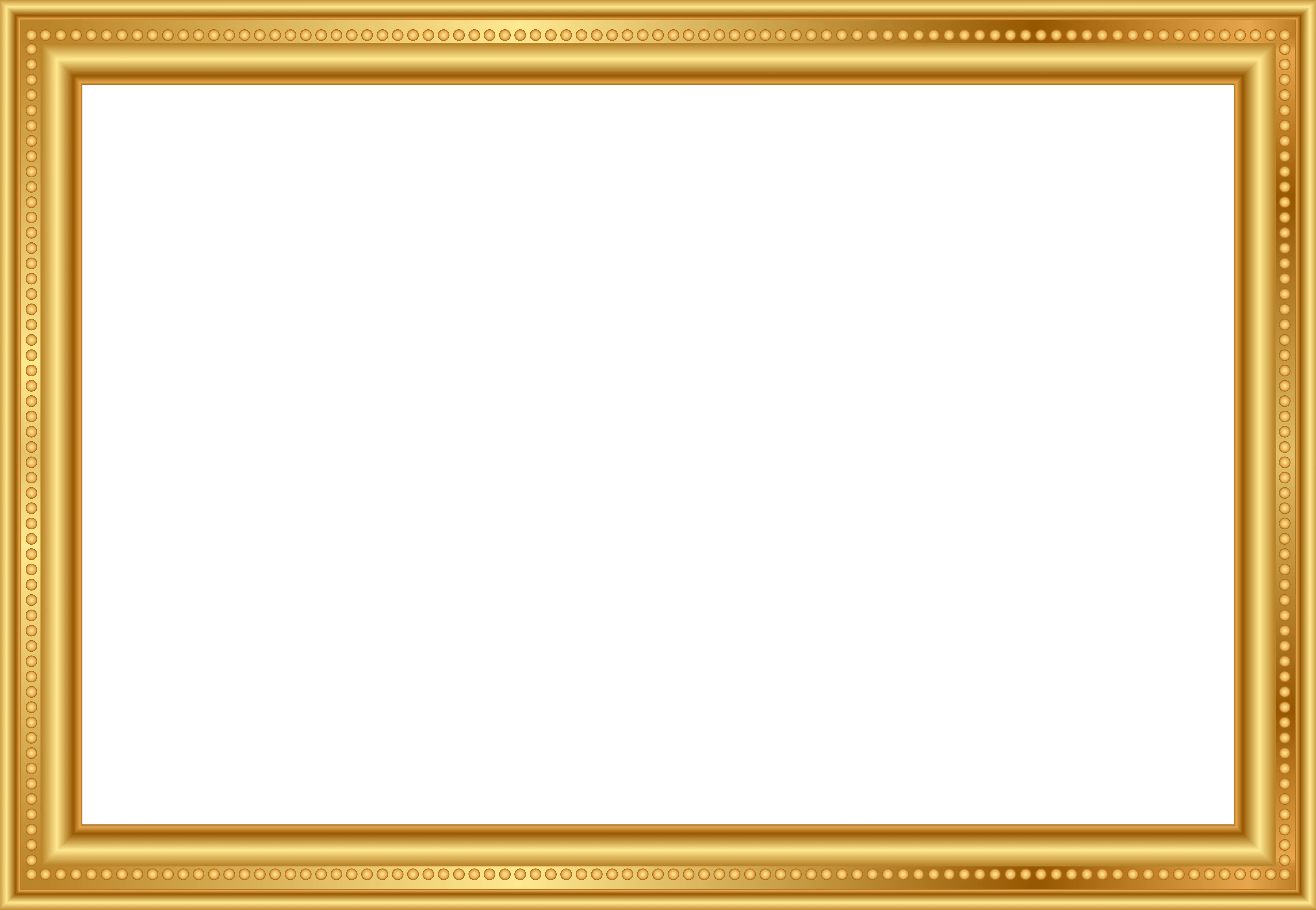 Golden Deco Frame Png Hd Photo Frame Png png