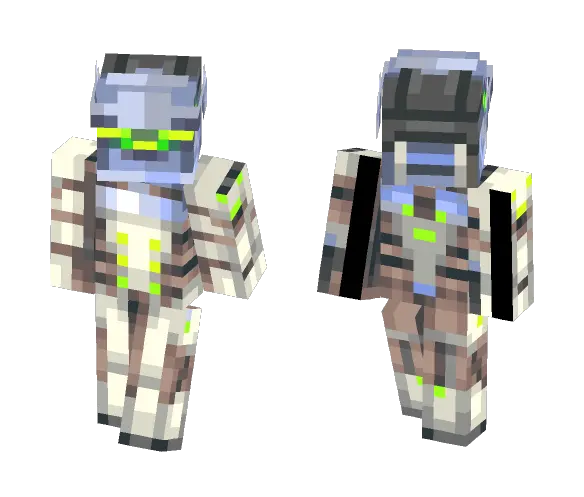 Download Hd Overwatch Genji Minecraft Transparent Png Overwatch Genji Minecraft Skin Overwatch Genji Png