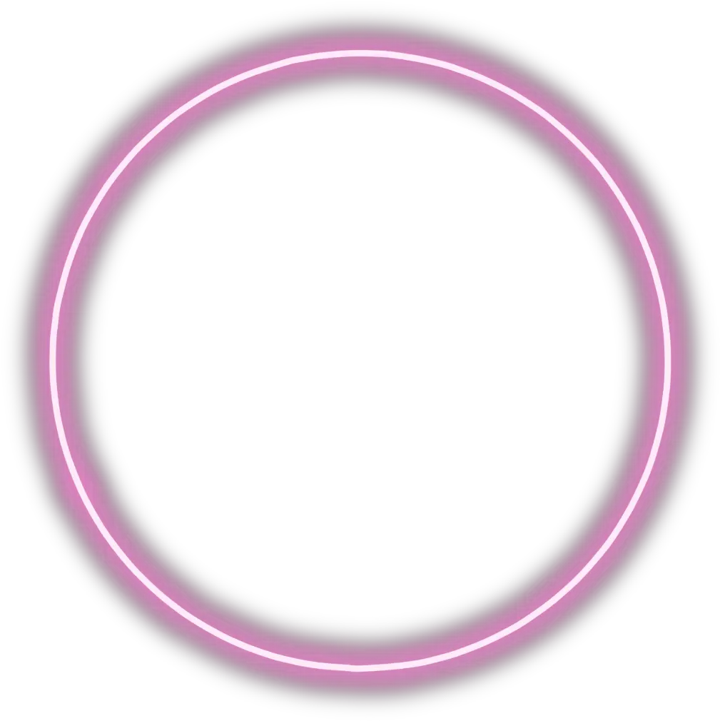 color neon round circle pink glow freetoedit Circle png