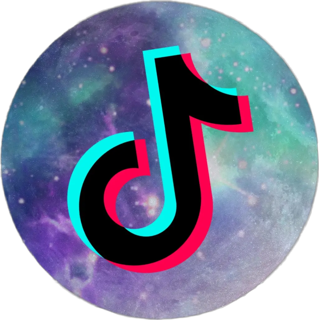 tiktok circle sticker Tik Tok Circle Background png