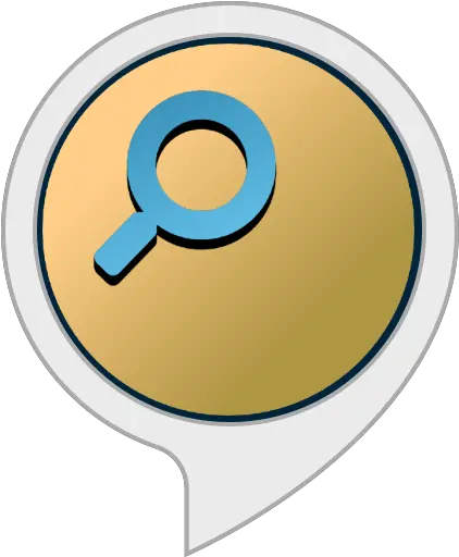 Amazoncom Rhyme Finder Alexa Skills Dot Png Magnifying Glass Icon Flat