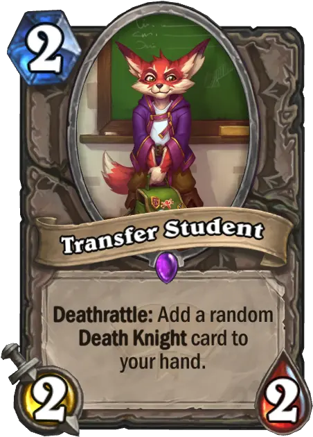 Death Knight Hearthstone Wiki Hearthstone Transfer Student Png Blood Dk Icon