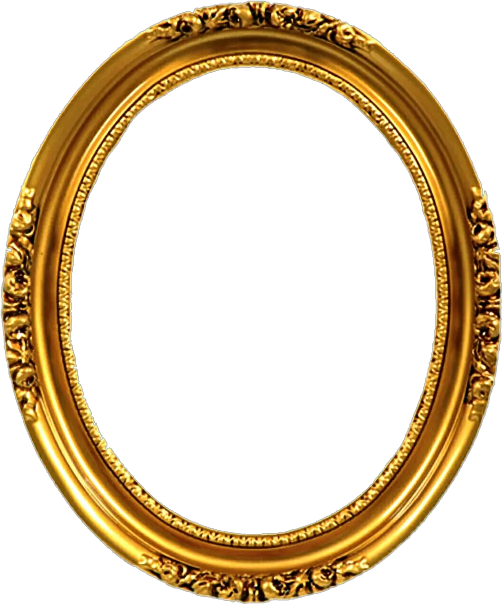 Gold Victorian Frame By Jeanicebartzen27 Png Golden Oval Frame Png png
