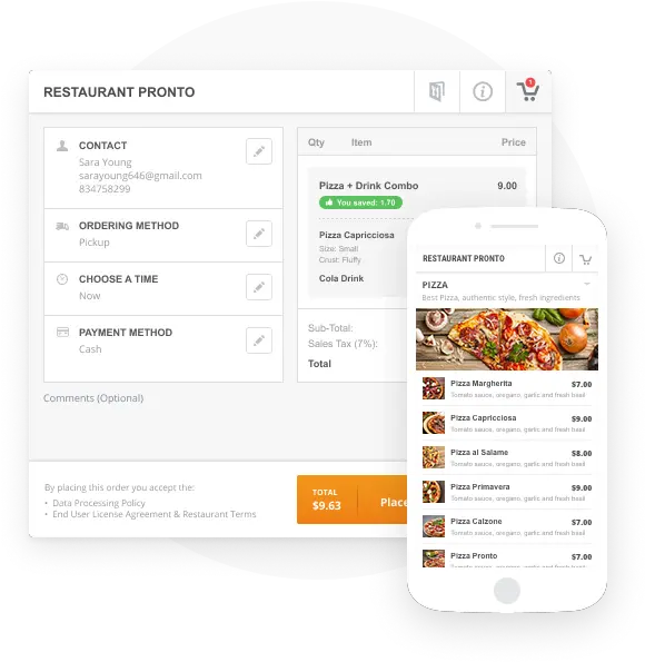Facebook Ordering System For Restaurants Technology Applications Png Facebook Menu Icon