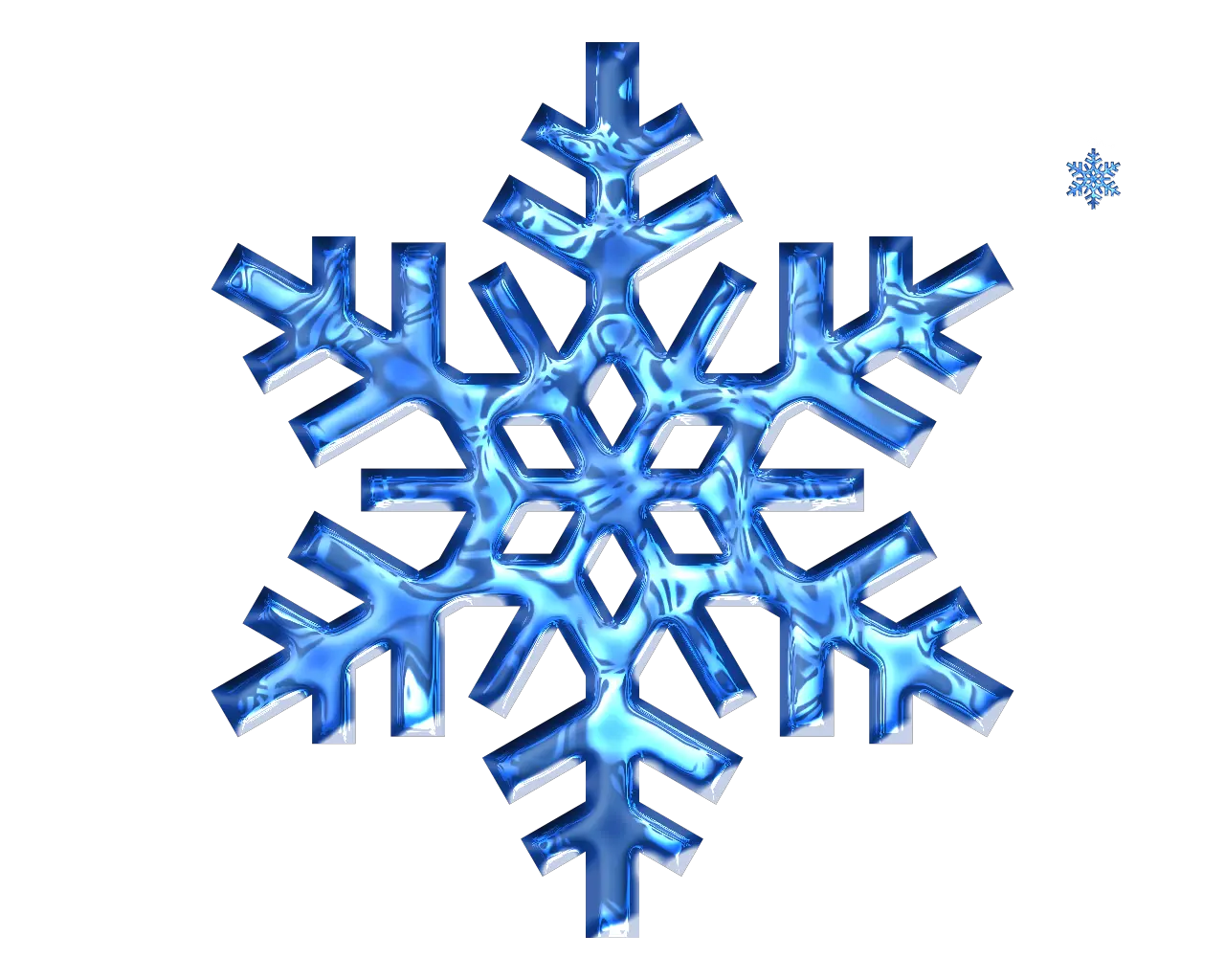 Crystal Snowflake Png