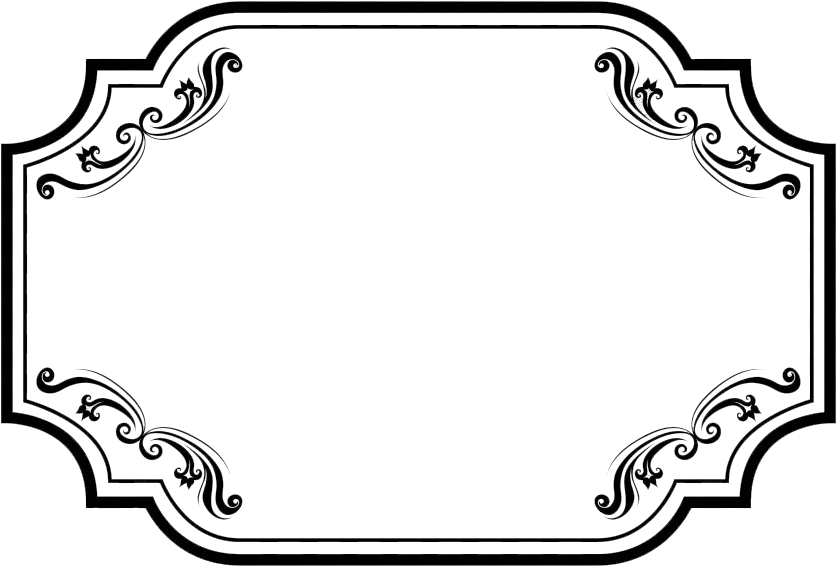 Black Vintage Frame Png Clipart Vector Transparent Frame Png png
