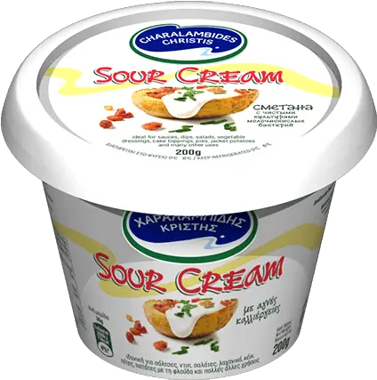 Sour Cream Charalambides Christis Cream Png Sour Cream Icon