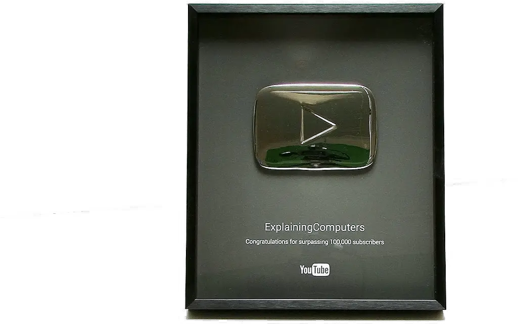 Silver Play Button Png Clipart Youtube Silver Play Button Png png