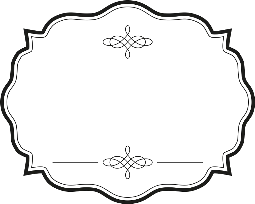 Transparent Black Circle Frame Png Ornament Frame Line Png png
