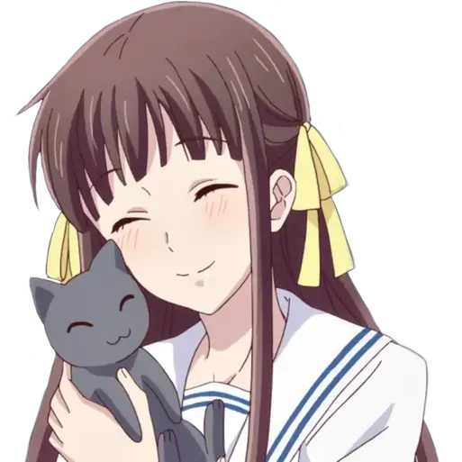 Telegram Sticker From Collection Animu Tohru Honda Png Retro Anime Icon