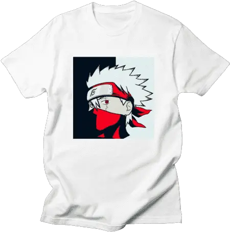 Naruto Anime Kakashi Hatake T Shirt Png