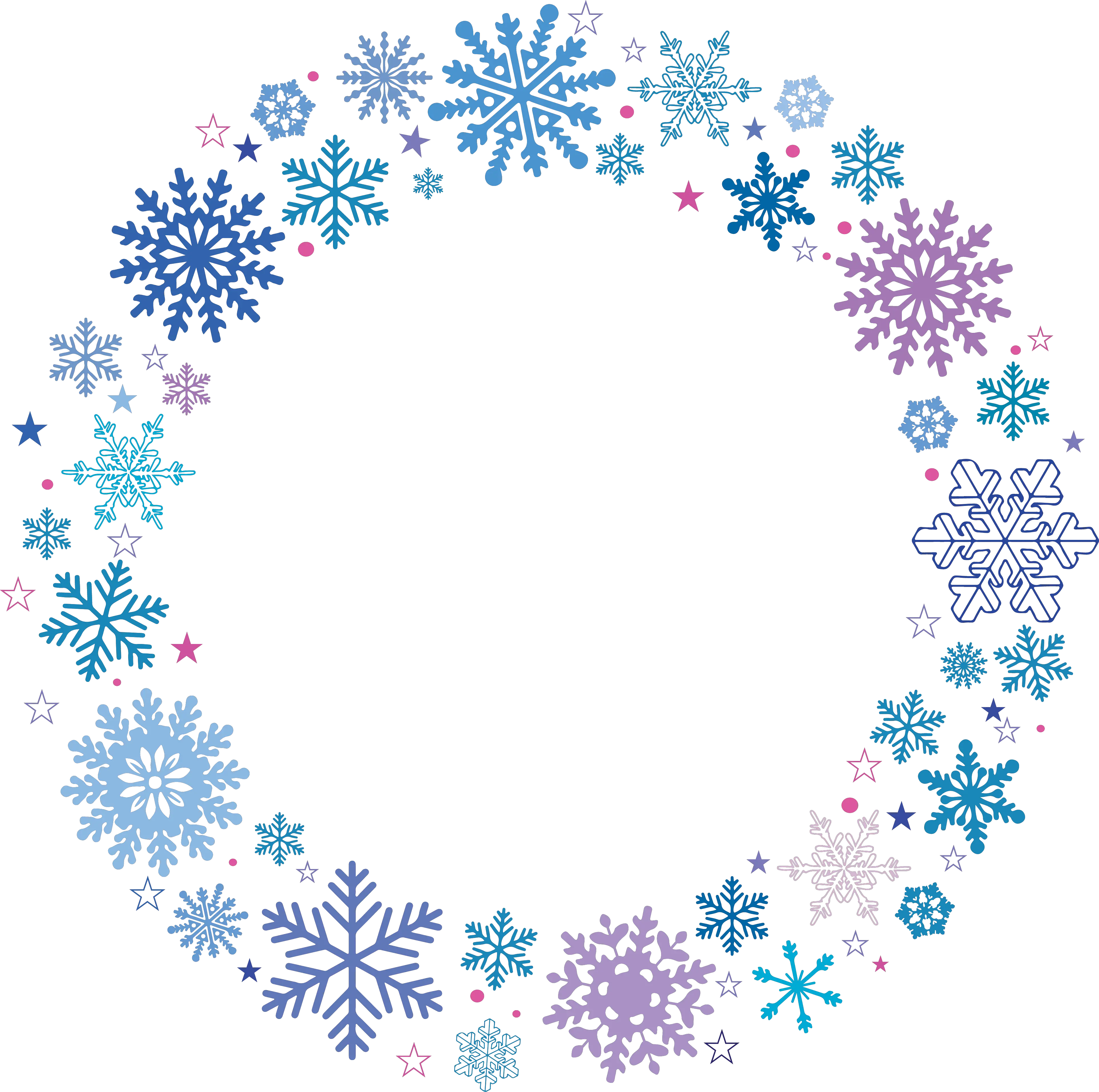 Snowflake Frame Png Snow Frame png