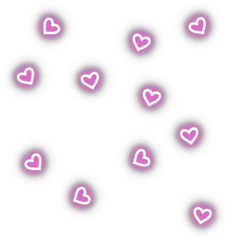 aesthetic aesthetics эстетика heart hearts сердечки Neon Hearts Png png