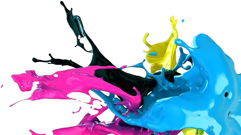 Cmyk Background Png Transparent Background Printing Splash png