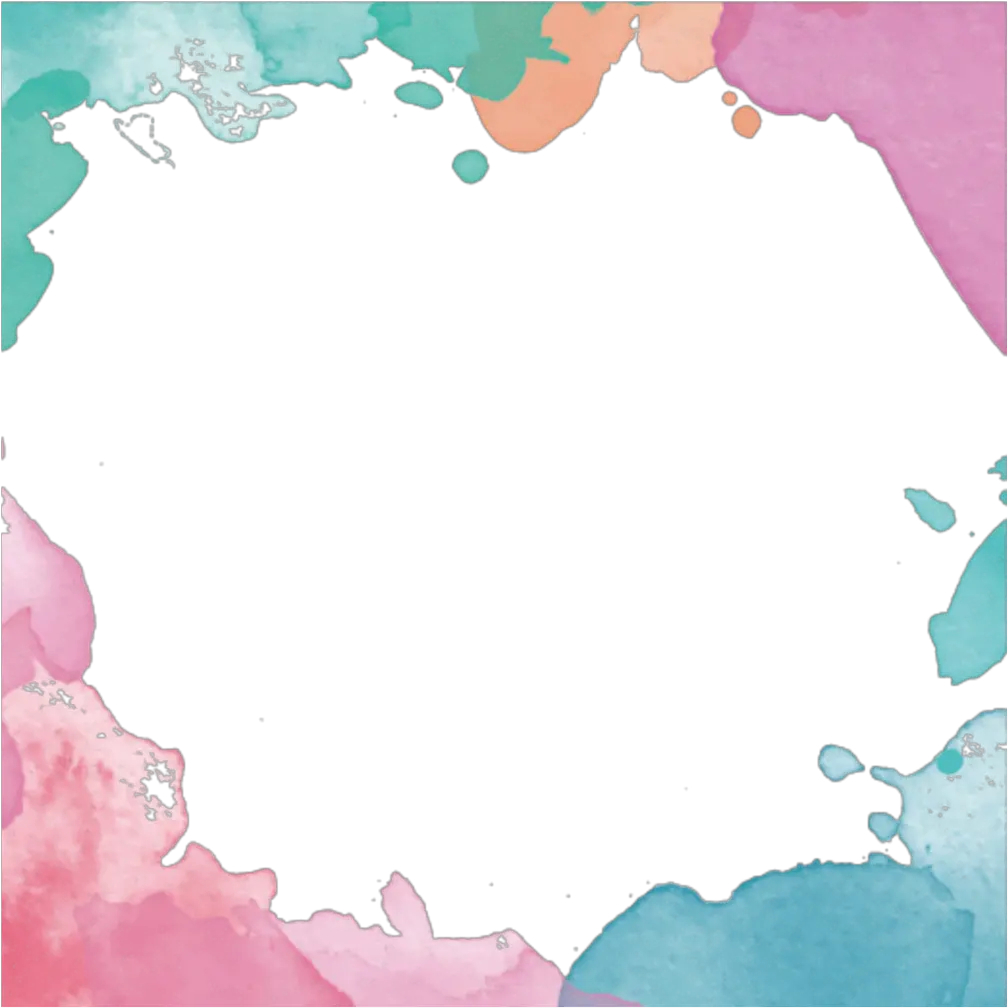 mq watercolor frame frames border borders border Watercolor Border Png png
