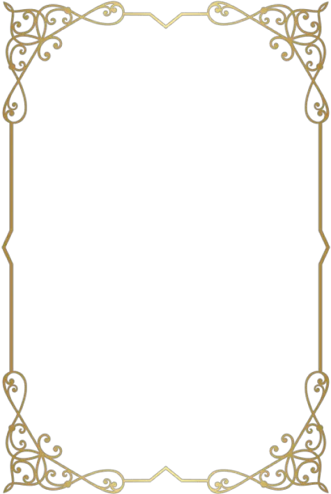 Decorative Border Clipart Gold Border Clipart png