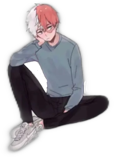 Todoroki Notmyart Drawing Shouto Pfeffersteak Todoroki Png Todoroki Transparent