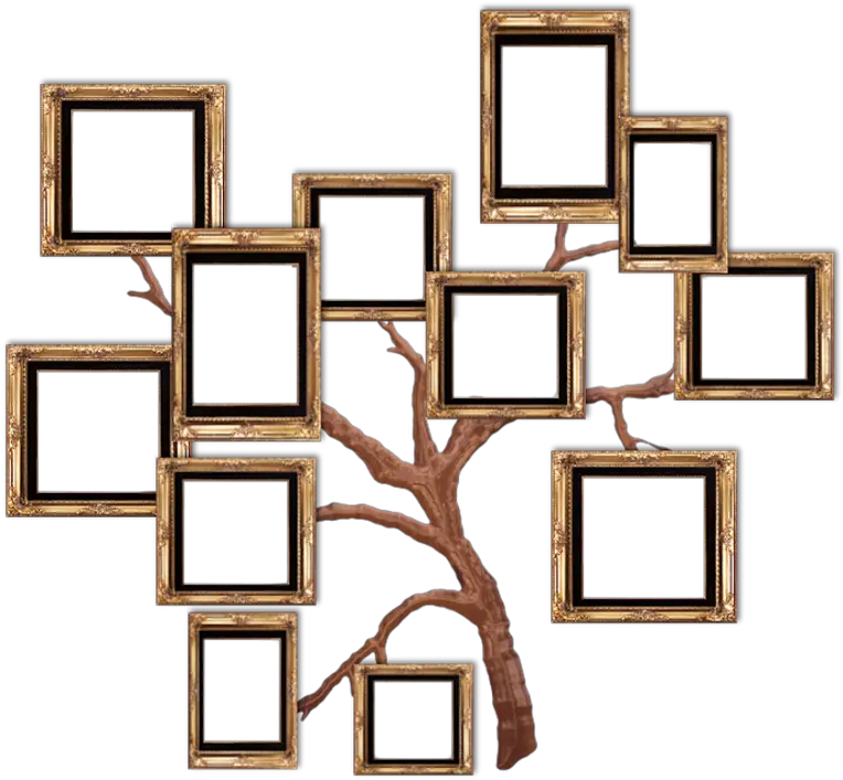 Free Png Golden Frame Collage Photo Frame Design Png png