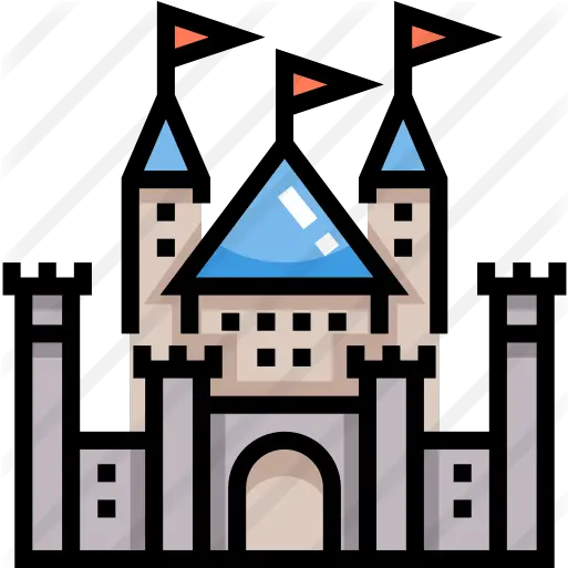 Disneyland Free Monuments Icons Disneyland Icono Png Disney Icon