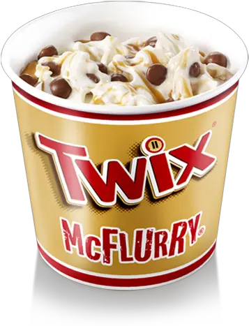 Mcflurry Twix Snack Stand Food Twix Ice Cream Png Twix Png