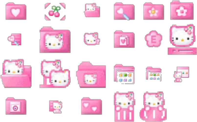 hellowkitty soft overlay background pink aesthetic Soft Pink Aesthetic Background png