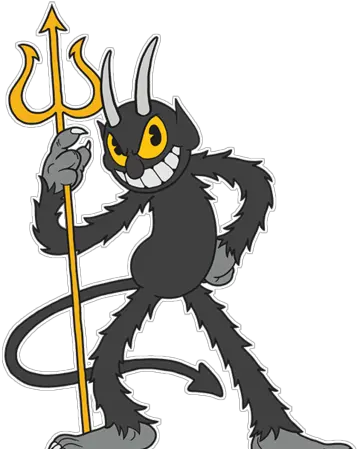 The Devil Cuphead Devil Png Cuphead Transparent