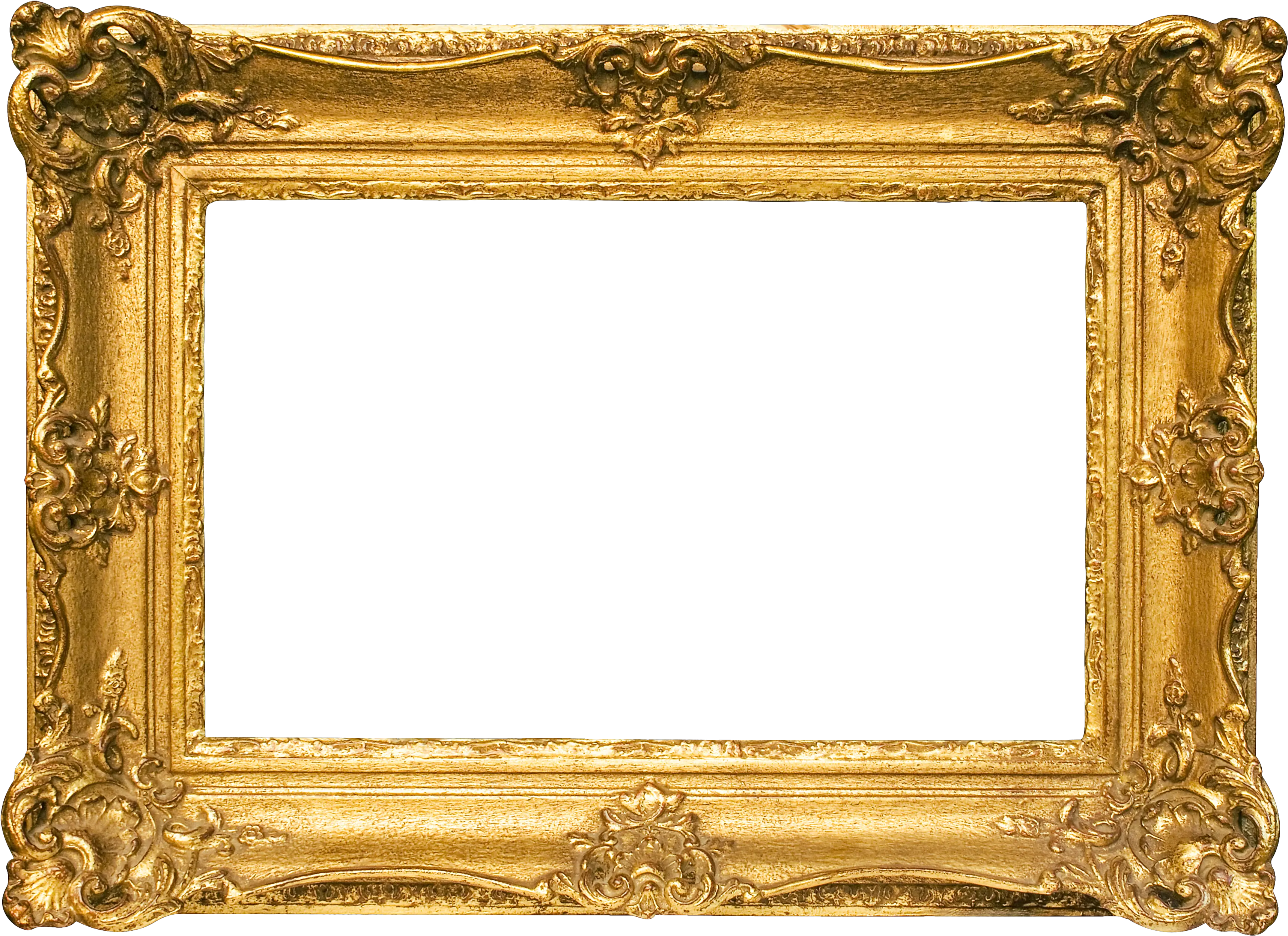 Clip Art Gold Picture Frame Png Old Timey Picture Frame png
