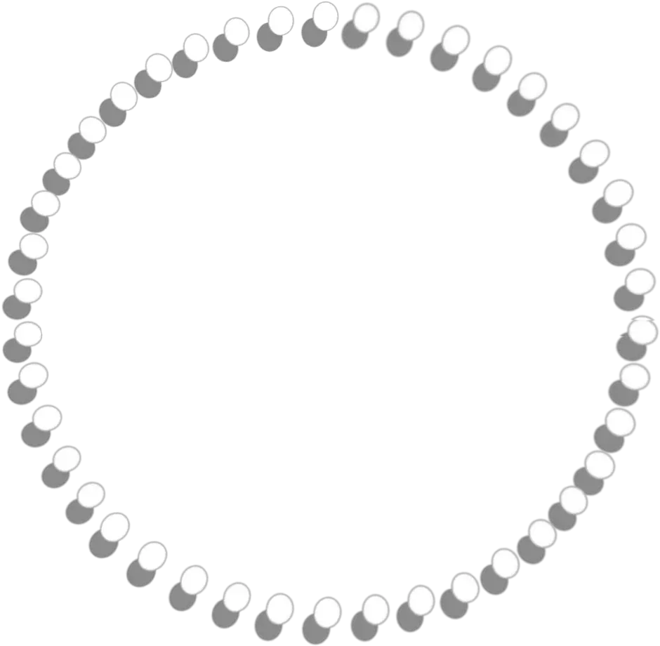 circle circles dots dote round white whitecircles White Dots Circle Png png