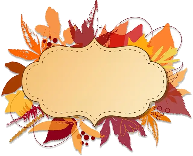 Fall Border Free Thanksgiving Borders Happy Clip Art Frame Thanksgiving Border Clipart png
